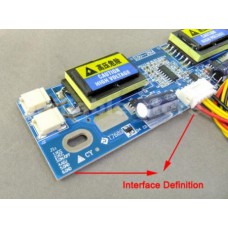 Инвертор универсальный CCFL  жк-монитор 4 лампы 10-30 В для 15-22 "широкоформатный